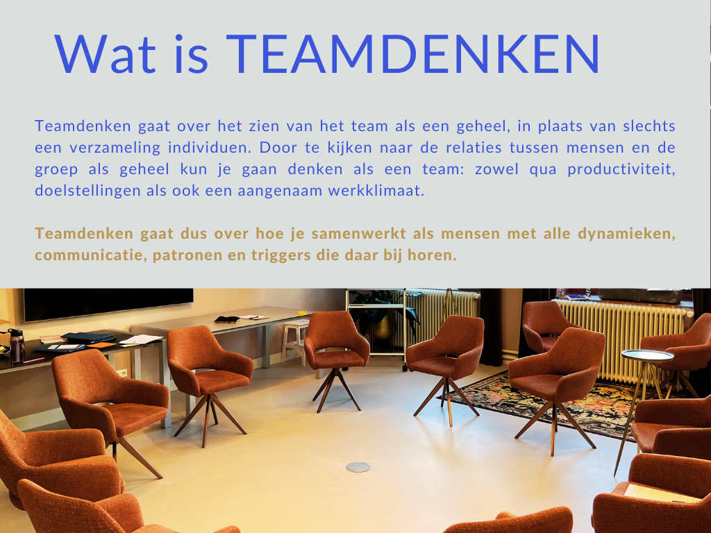 wat is teamdenken opleiding